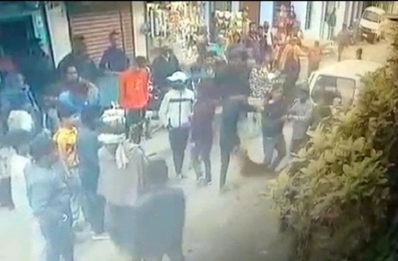 miscreants who came to attack were stunned