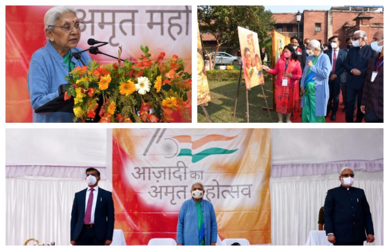 भारतीय स्वाधीनता आंदोलन में महिलाओं ने किया दृढ़ता से नेतृत्व- राज्यपाल