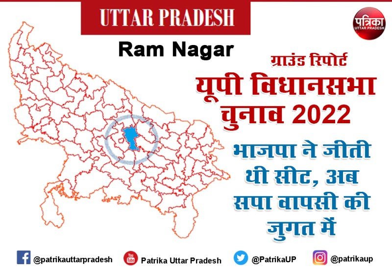 Uttar Pradesh Assembly Election 2022 : ढाई दशक बाद भाजपा ने जीती थी राम नगर सीट, अब सपा वापसी की जुगत में