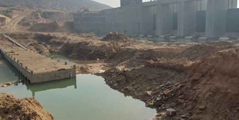 आसन नदी का धमकन बैराज