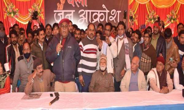 PHOTO- देवीसिंह भाटी भाटी की जनआक्रोश रैली, देखें तस्वीरें