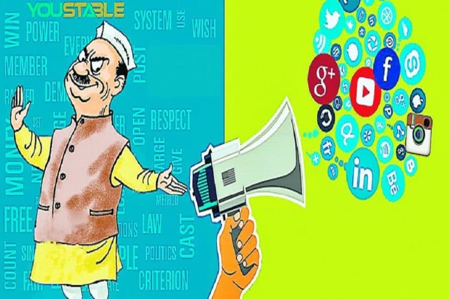 Digital election campaign in India