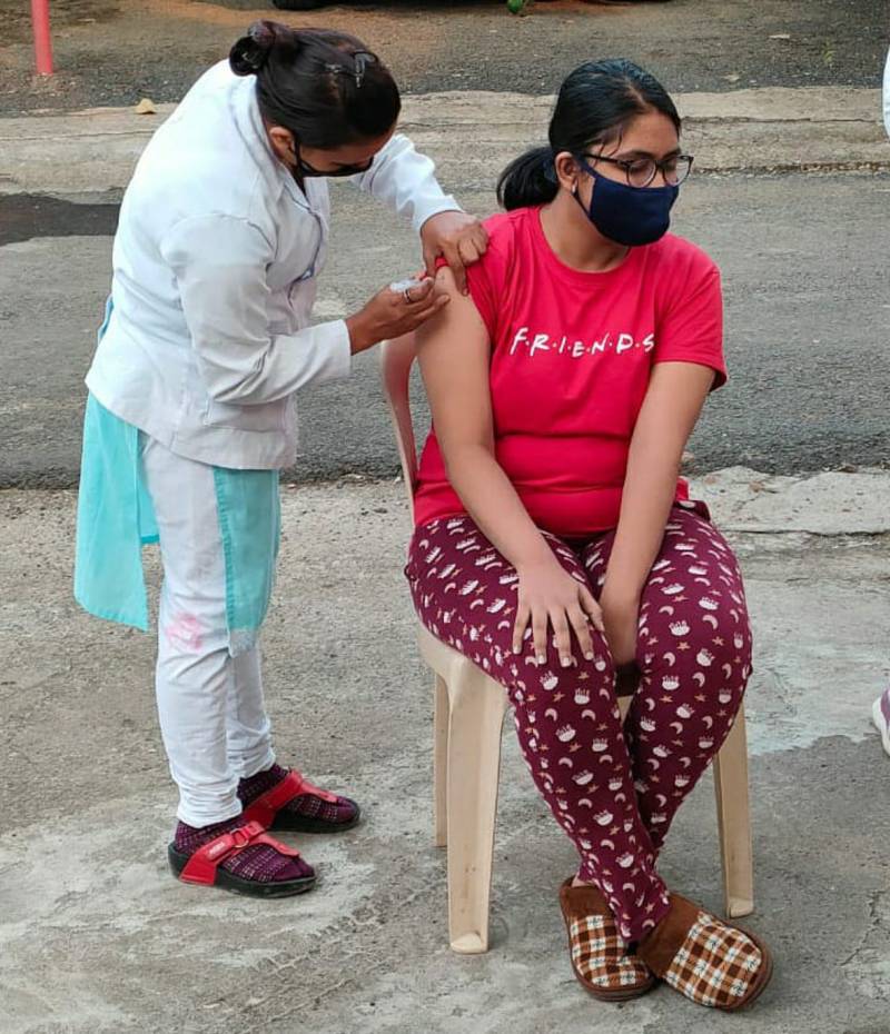 Children's enthusiasm in vaccination, got vaccine, said - now together we will defeat Corona