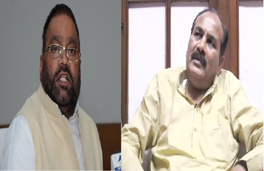 स्वामी प्रसाद मौर्य और दारा सिंह चौहान