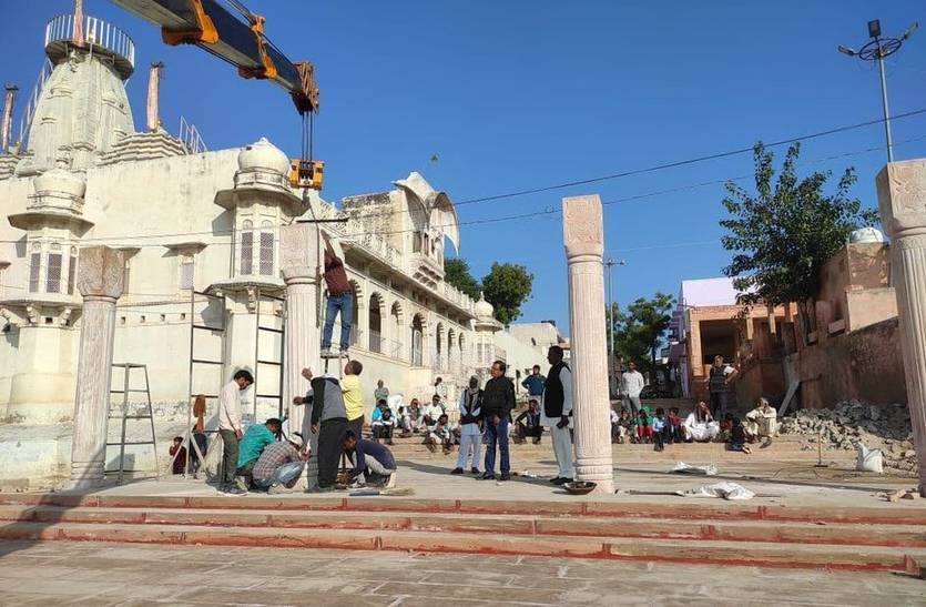 निखरने लगा पीपाड़सिटी के सांपा सरोवर का स्वरूप