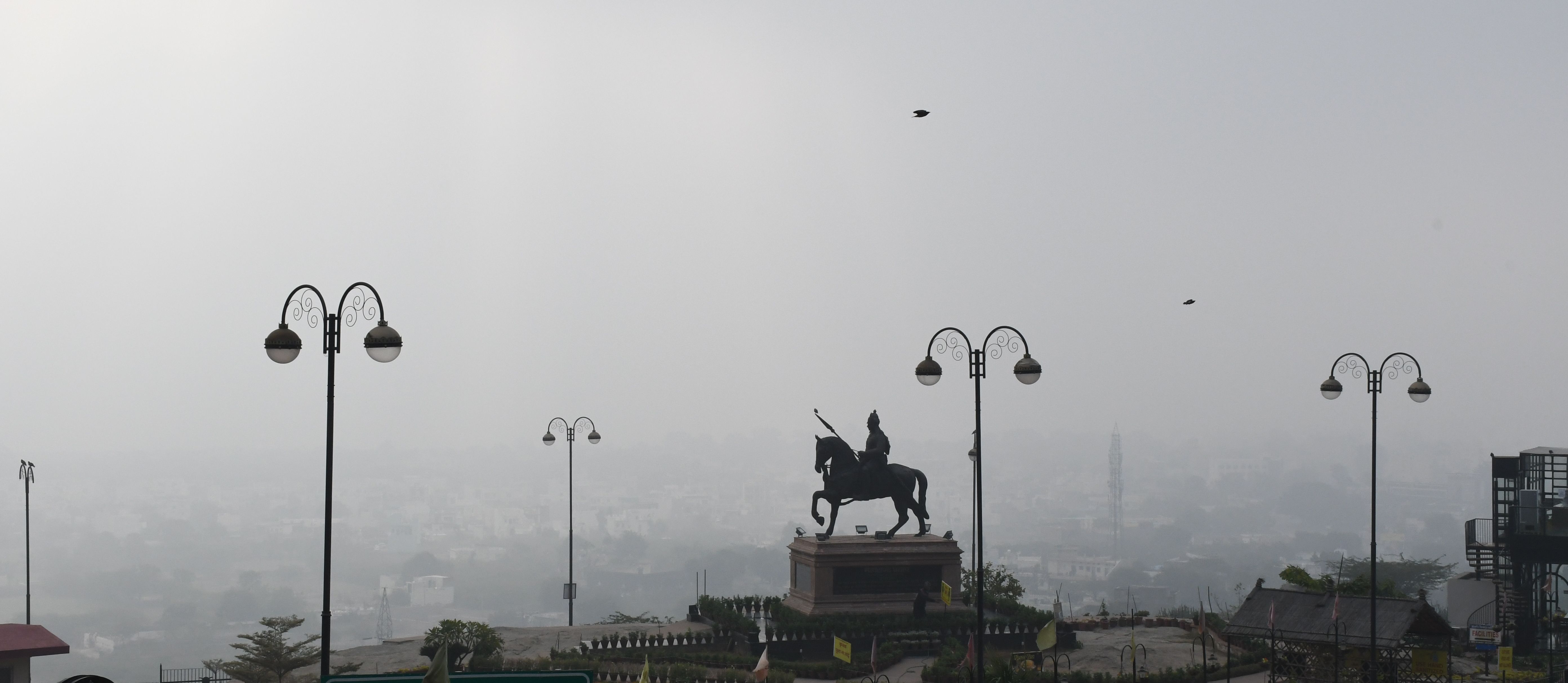 cold and fog in ajmer