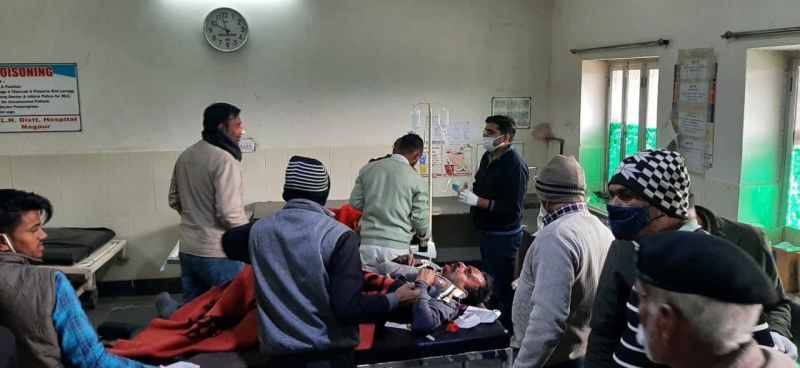 Major accident in Nagaur early in the morning, four killed