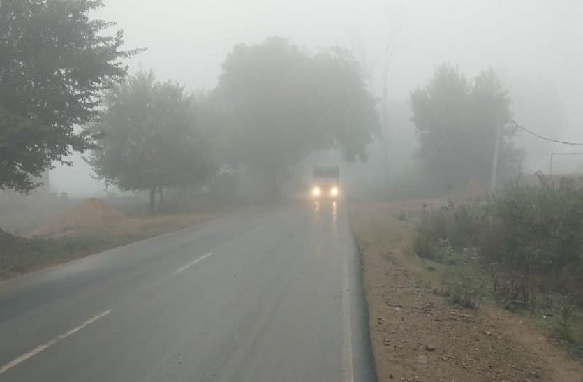 श्योपुर में सर्दी का कोल्ड अटैक, पारा 4 डिग्री पर आया