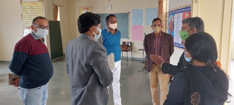 video...ढीकली रेजिडेंशियल स्कूल पहुंचे जनजाति मंत्री व कलक्टर