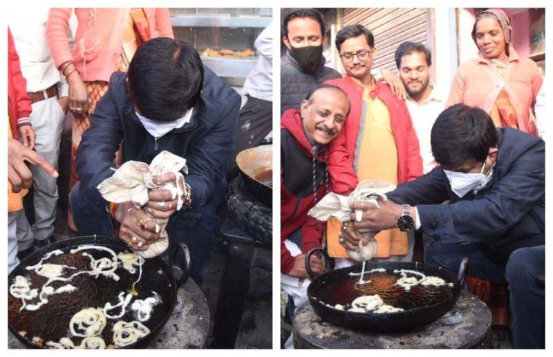 ऐसा क्या हुआ कि सीएम योगी आदित्यनाथ का यह कैबिनेट मंत्री वर्षों बाद अचानक छानने लगे जलेबी