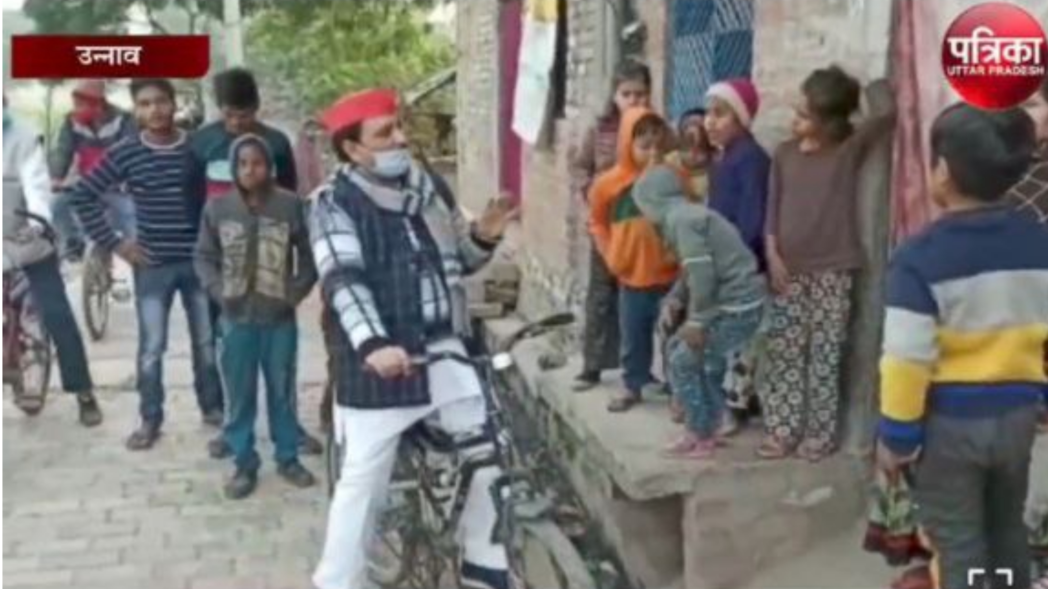यूपी चुनाव 2022 : सपा जिलाध्यक्ष ने मतदाताओं को बताई सपा की नीतियां