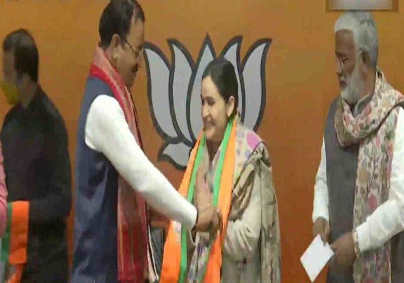UP Election 2022 Aparna Yadav Joins BJP