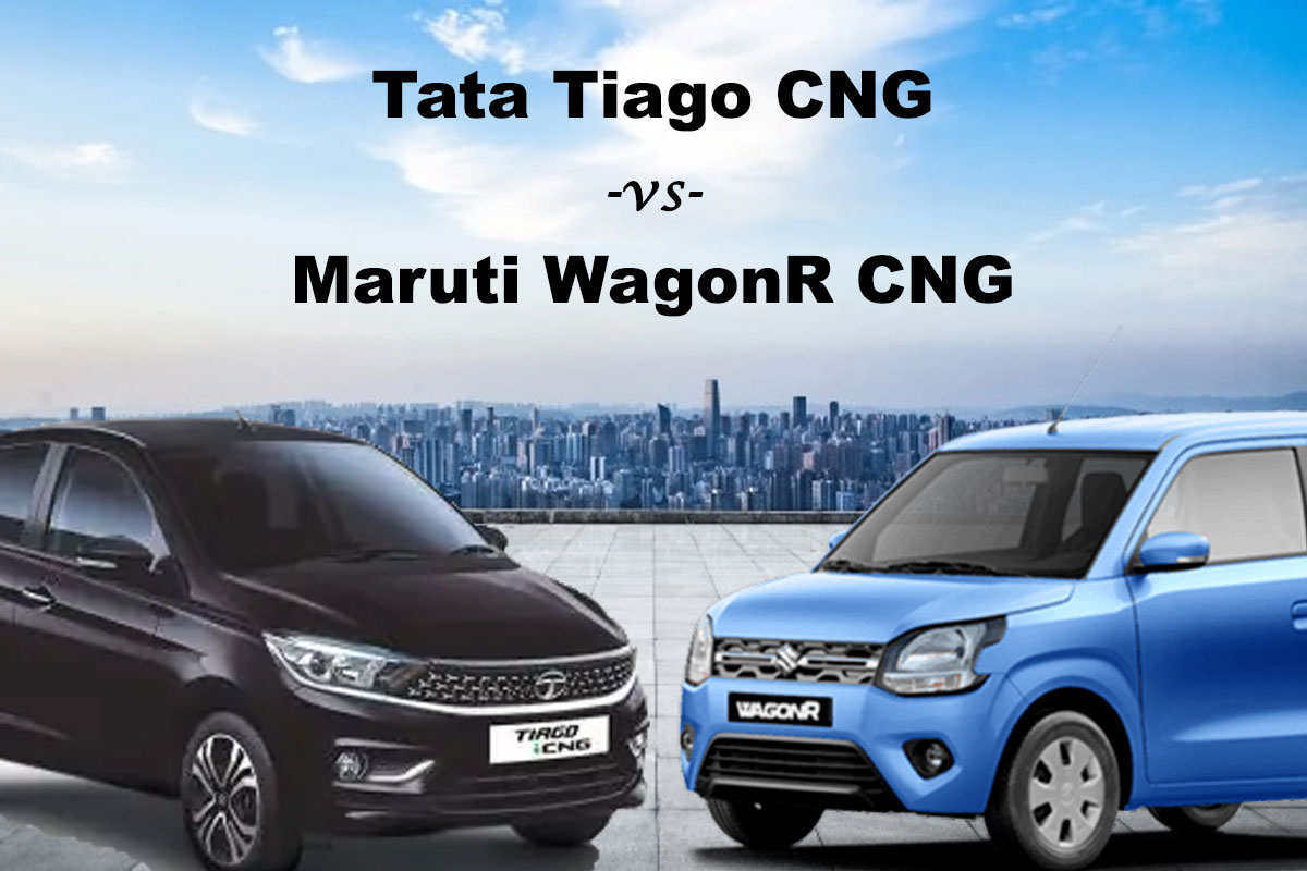 Tata Tiago Vs Maruti WagonR CNG