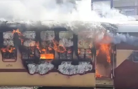  protest continues against RRB-NTPC Result