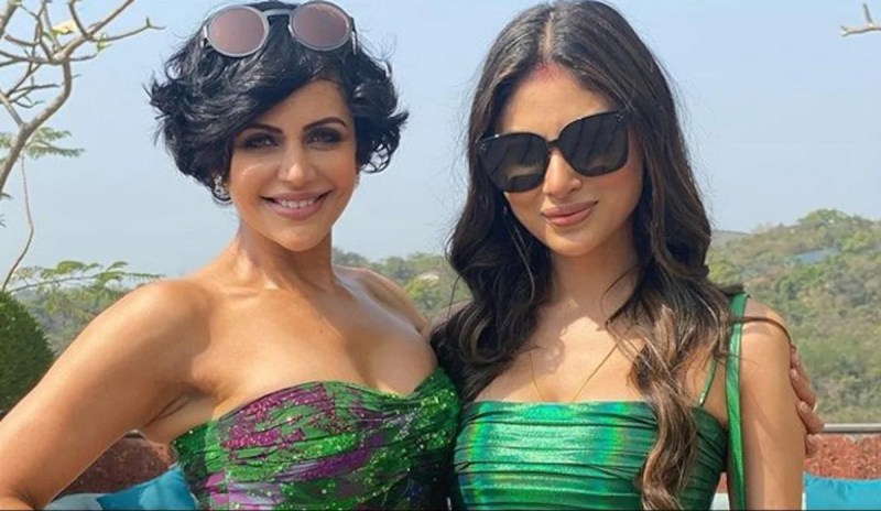 नई नवेली दुल्हन मौनी रॉय ने की पूल पार्टी, मांग में सिंदूर और गॉगल लगाए आई नजर