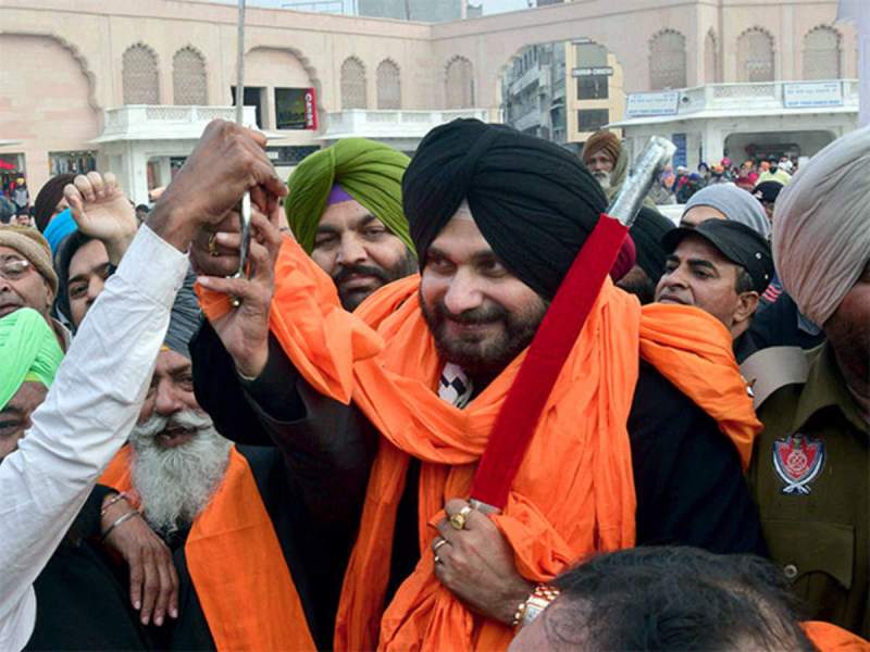 Punjab Election 2022 Navjot Singh Sidhu Files Nomination from Amritsar East
