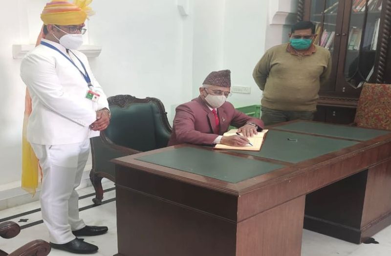 जयपुर में आर्मी चीफ जनरल नरवणे, देखा आमेर महल