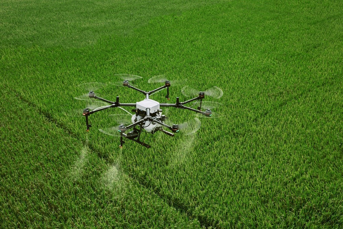 What is drone farming and how is it done