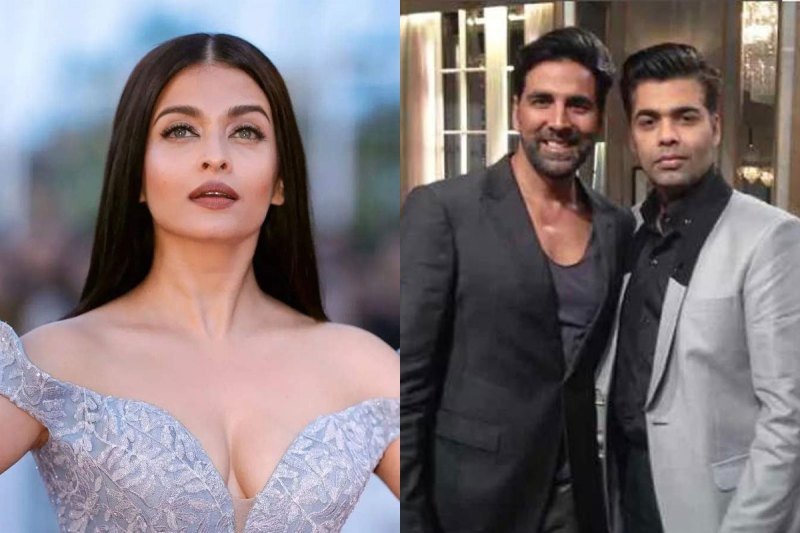 Akshay Kumar got angry on Karan Johar because of Aishwarya Rai