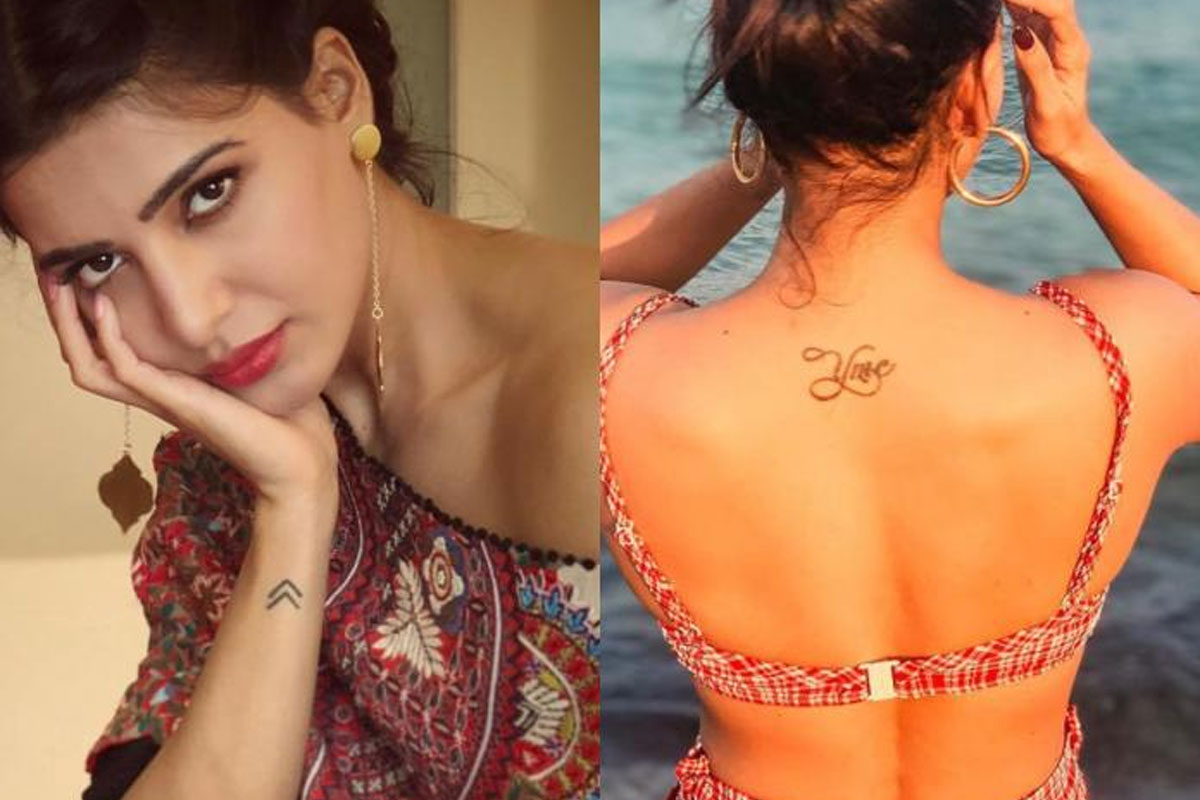 Samantha Akkineni explains the meaning of the matching tattoo she got with  Naga Chaitanya