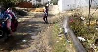 Pipeline burst, thousands of liters of water wasted on the road