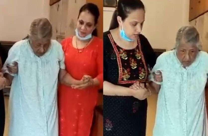 अस्पताल में कैसी थी लता मंगेशकर की हालत, अंतिम समय का वीडियो हुआ वायरल | lata mangeshkar hospital video viral | Patrika News