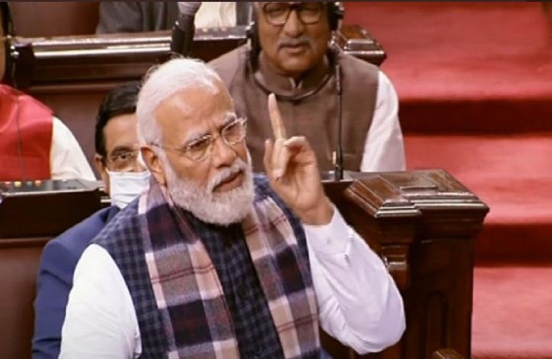 PM Narendra Modi Addresses In Rajya Sabha On Motion of Thanks