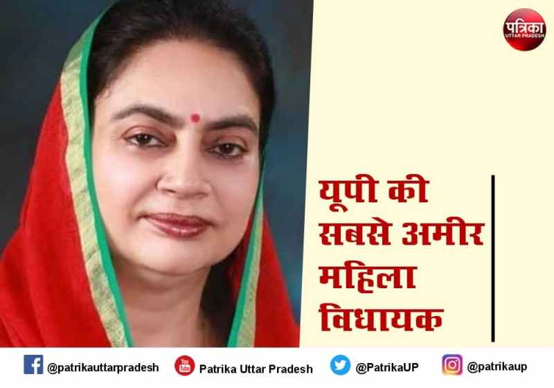 UP Richest Woman MLA Rani Pakshalika Property