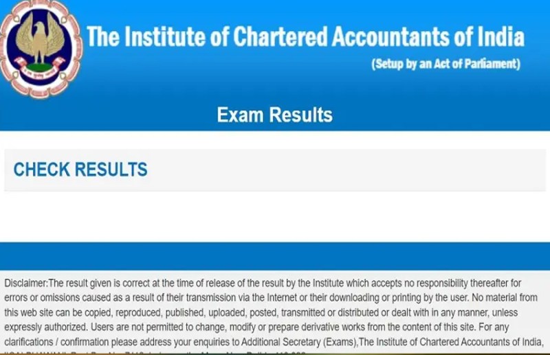 ICAI CA Final Results 2021