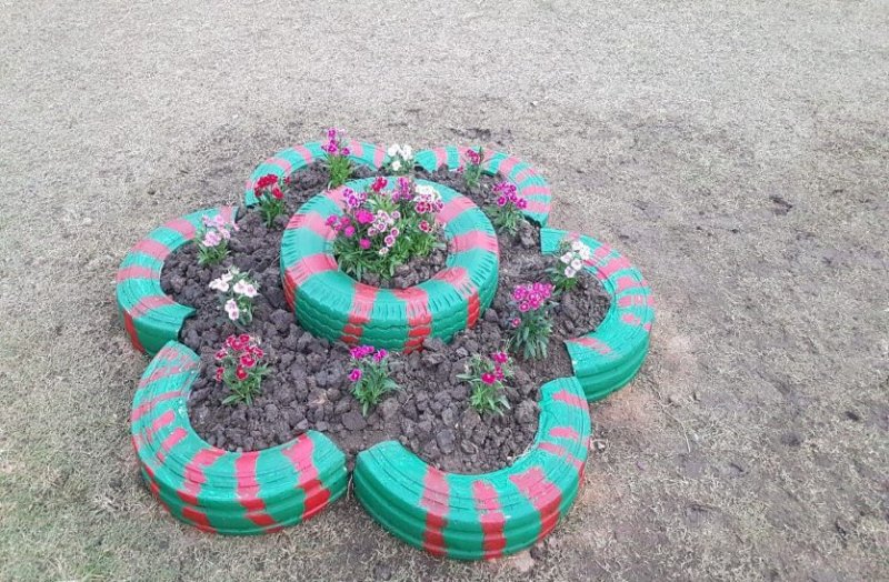 जिसे कचरा समझते थे वह गार्डन में बनी शोभा, स्वच्छता सर्वेक्षण के पहले ऐसे बदले नजारें