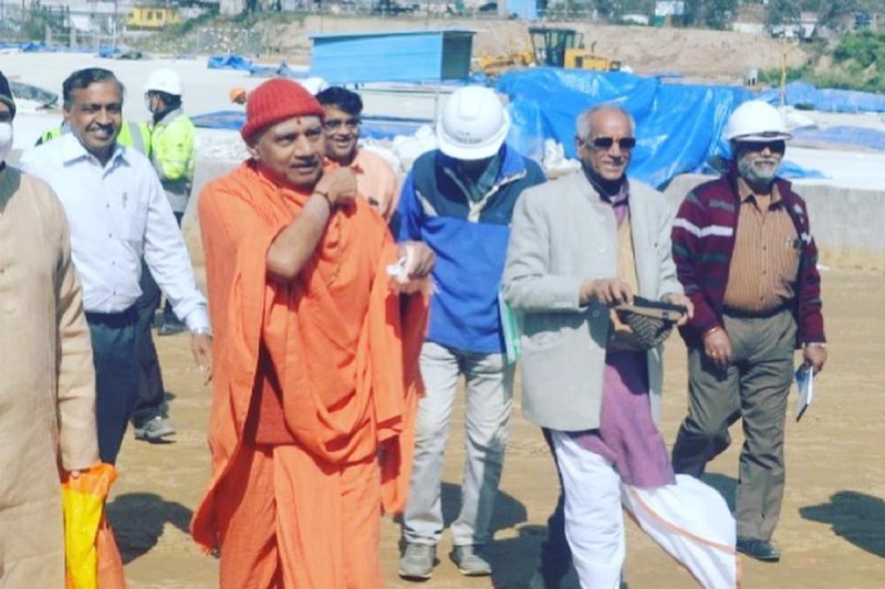 राम मंदिर की सुरक्षा के लिए बन रहा नींव से भी गहरी 12 मीटर मोटी दीवार