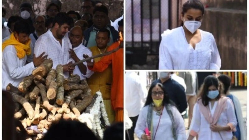 पंचतत्व में विलीन हुए बप्पी लहरी, बेटे ने दी मुखाग्नि, अंतिम दर्शन के लिए कई सितारे रहे मौजूद