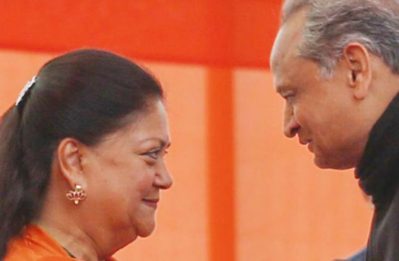 vasundhara raje and ashok gehlot