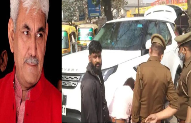 सड़क दुर्घना में बाल-बाल बचे जम्मू कश्मीर के राज्यपाल मनोज सिन्हा