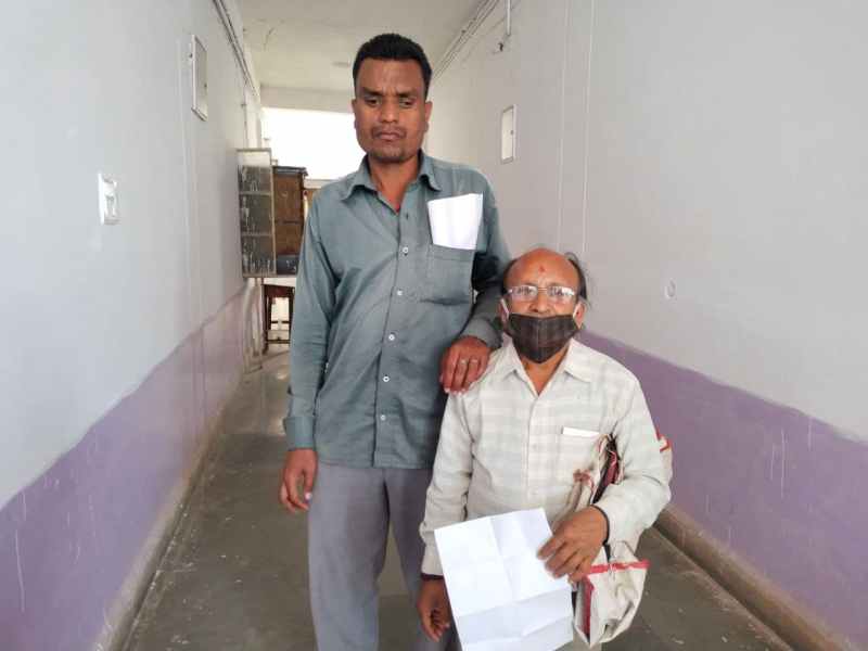 The disease inside the head took away the eyesight