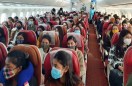 Air India plane landed mumbai airport carrying 219 Indians