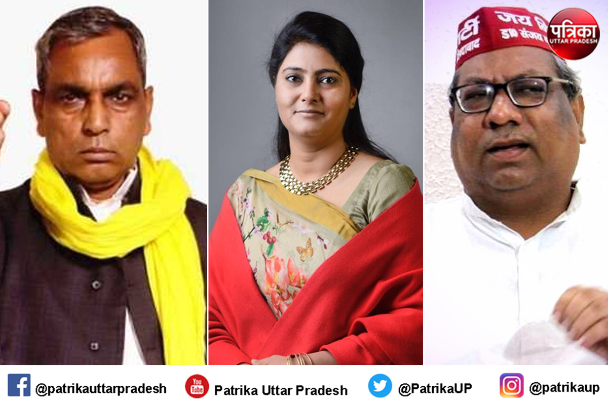 File Photo of OBC Leaders in UP Assembly Elections OP Rajbhar, Anupriya Patel, Sanjay Nishad