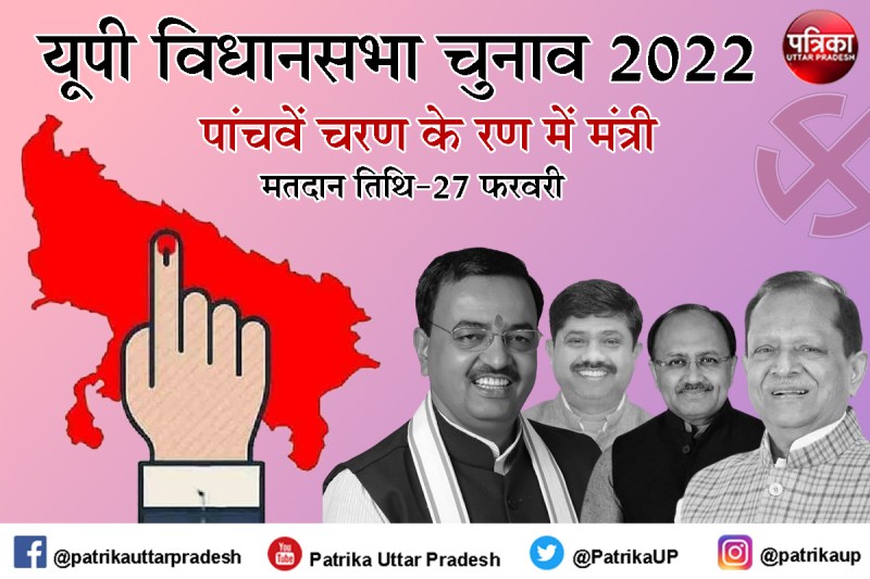 यूपी विधानसभा चुनाव 2022 पांचवें चरण में किसान, आवारा पशु, राम मंदिर, सुशासन-कुशासन अहम मुद्दे