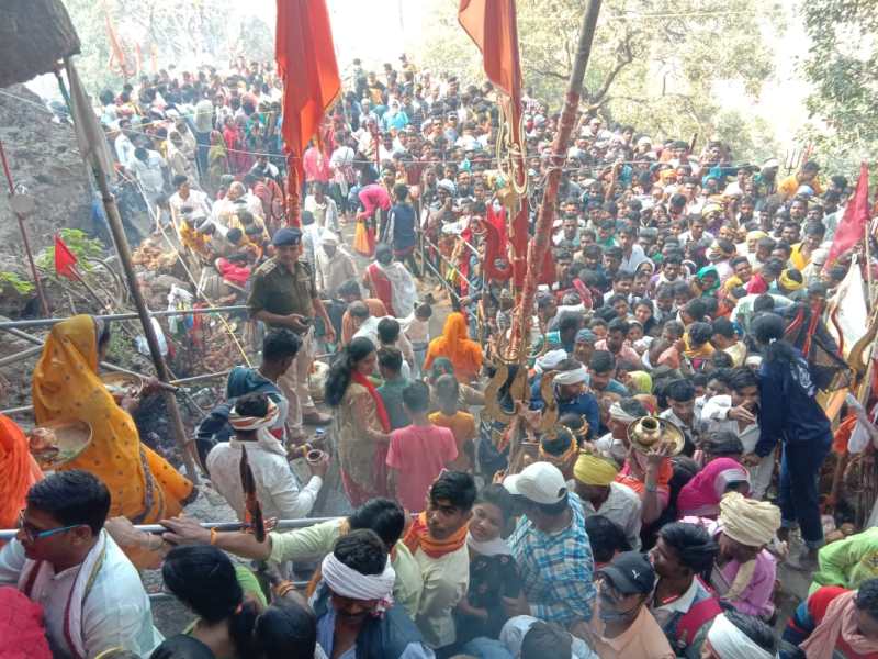 छोटा महादेव भोपाली में उमड़ा जनसैलाब