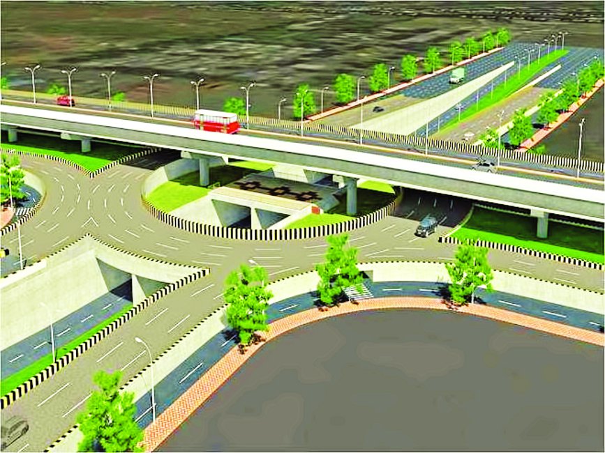 Blue print of Katangi-Patan bypass