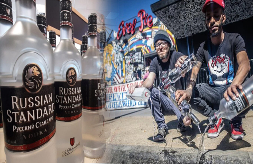 Russian vodka boycott goes global