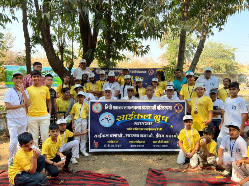 Madhya Pradesh : Youth cycled 882 days in Madhya Pradesh