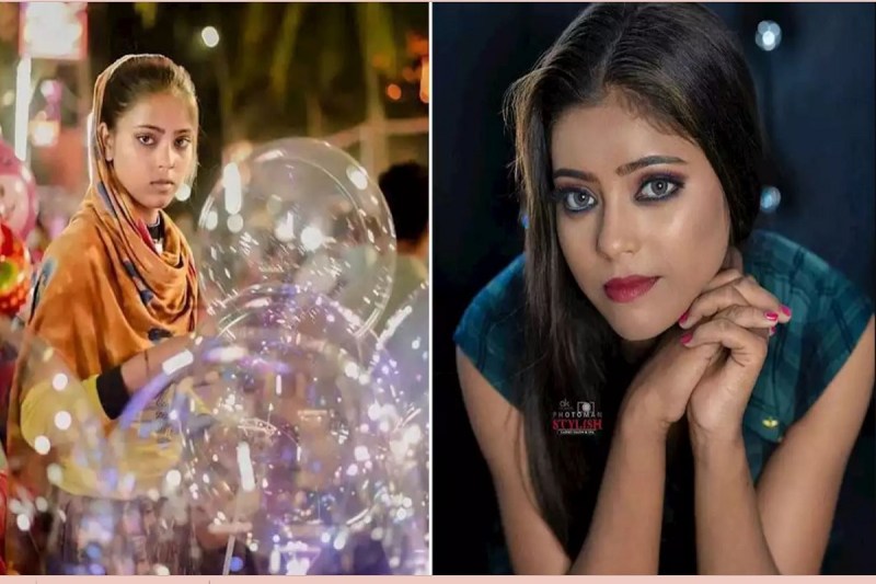 Rajasthani folk girl balloon seller kisbu life changed by photographer