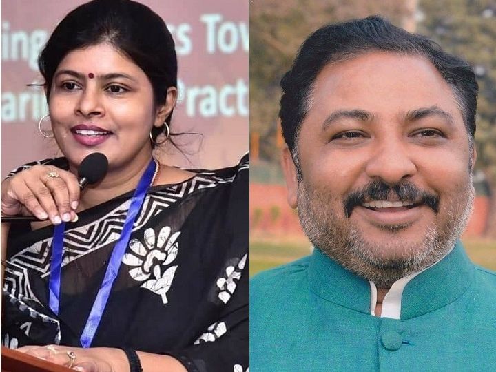 File Photo of Swati Singh and Dayashankar Singh