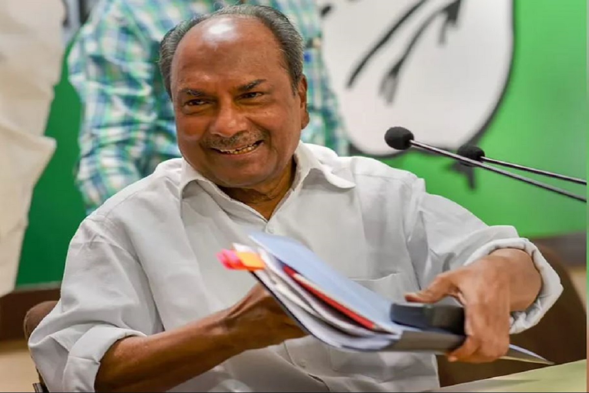 Congress leader AK Antony bids goodbye to electoral politics and Delhi