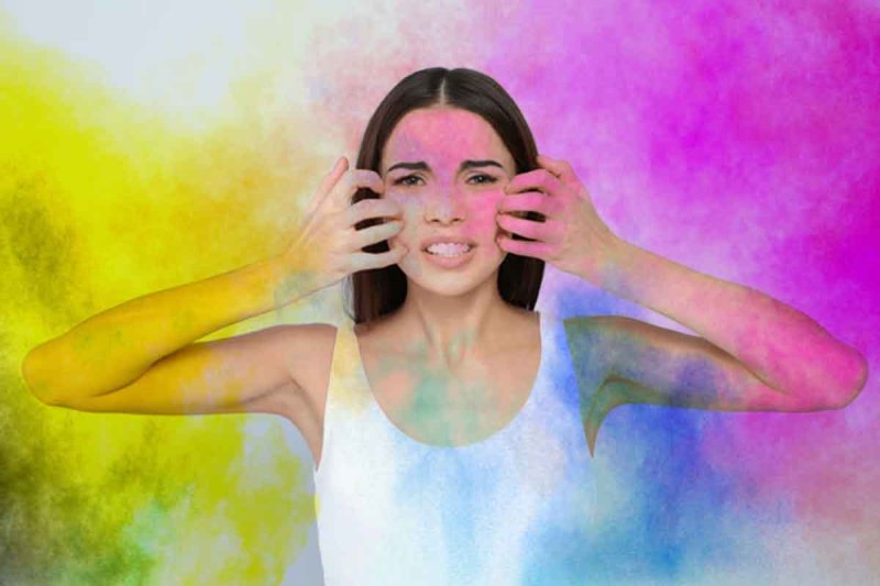 holi colors rash, natural home remedies, home remedies for skin allergy, color allergy, home and natural remedies, skin protection tips, होली पर स्किन को रंगों से बचाएं,