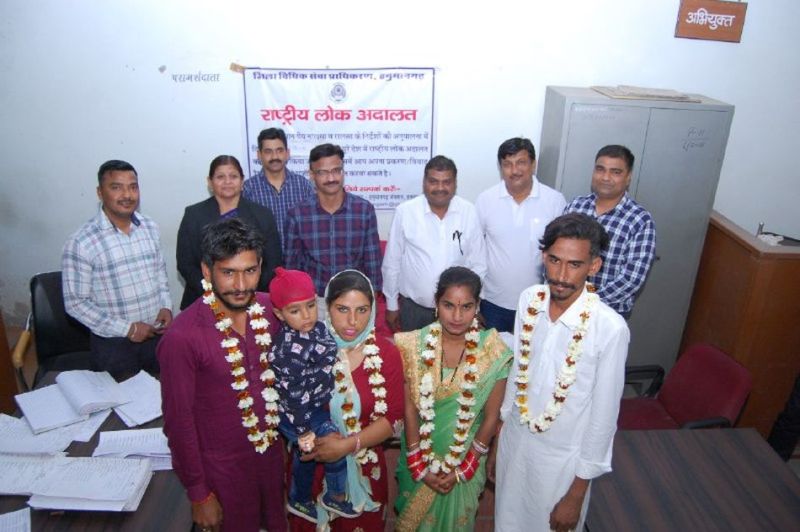 समझाइश से निपटे विवाद, फिर बसे घर, अदालतों से कम हुआ कार्यभार