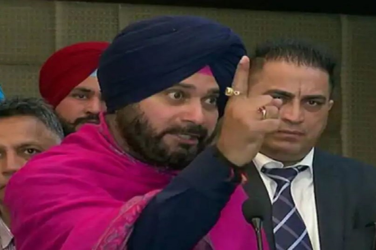 Navjot Singh Sidhu attack High command and Channi after Punjab Result