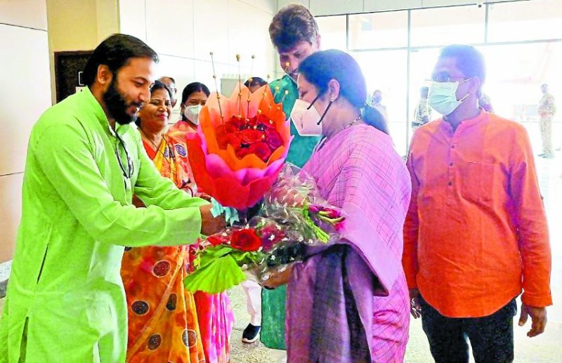 एक महीने में दूसरी बस्तर बस्तर दौरे पर पहुंची डी. पुरंदेश्वरी