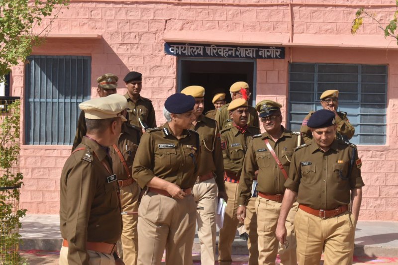 गार्ड ऑफ ऑनर के बाद जानी नागौर पुलिस की हकीकत